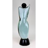 Antonio da Ros, Attr., Glasskulptur, Murano um 1960-70, Korpus aus durchgefärbtem Rauchglas, mit