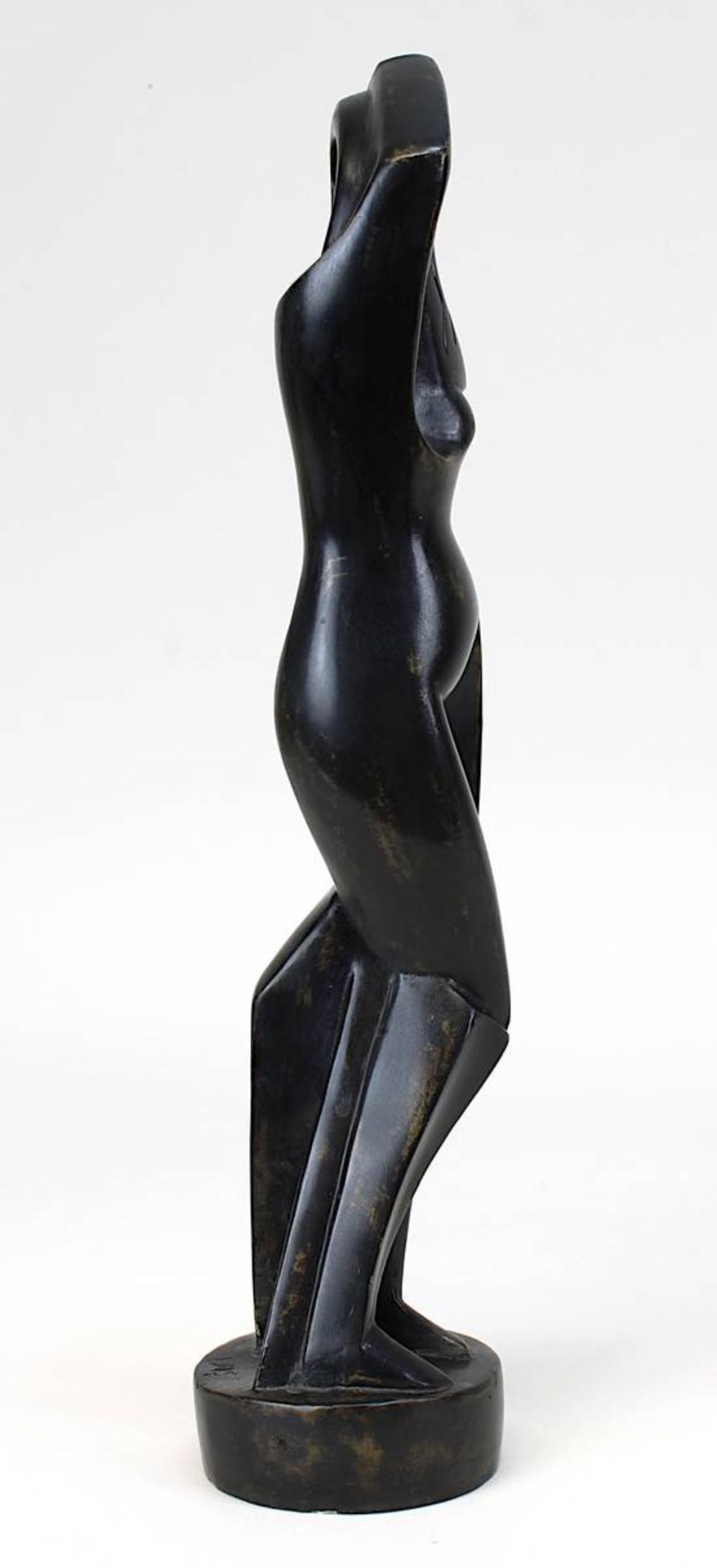 Archipenko, Alexander “Nachguss”, (Kiew 1887-1964 New York), weibl. Akt, Bronze, auf der Plinthe - Image 4 of 6