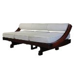 Daybed GS 195, Design Gianni Songia 1963 für Sormani, Ausführung wohl aus der Zeit, rötlich