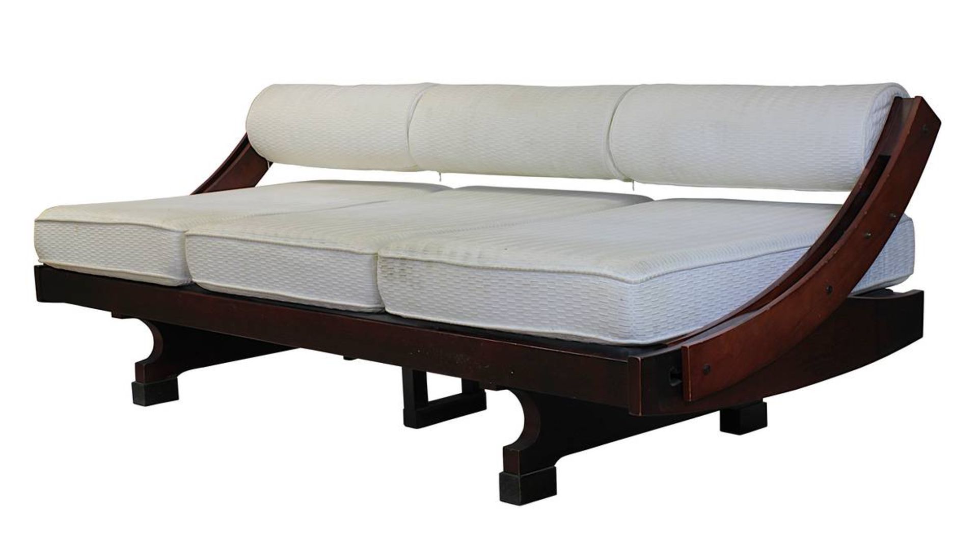 Daybed GS 195, Design Gianni Songia 1963 für Sormani, Ausführung wohl aus der Zeit, rötlich