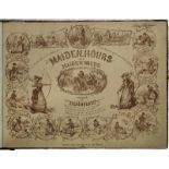 Beaujolais' "Maiden-Hours and Maiden-Wiles", gestaltet v. Beaujolais, Henry Sotheran & Co. Verlag