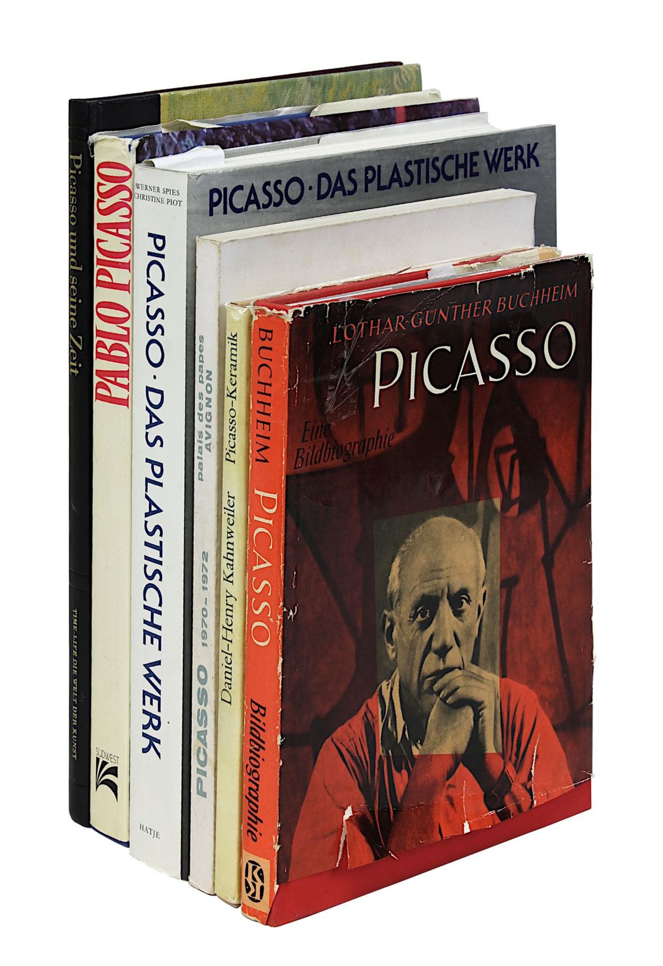 6 Bücher zu Pablo Picasso, Lothar - Günther Buchheim "Picasso - Eine Bildbiographie", Kindler Verlag