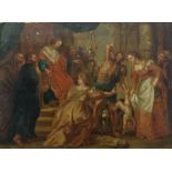 Amman, Historienmaler um 1816, "Das Urteil des Salomo", nach dem Gemälde von Peter Paul Rubens (
