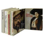 10 Bücher u. Kataloge zu Max Slevogt, Hans - Jürgen Imiela "Max Slevogt - Eine Monographie", G.