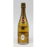 Eine Flasche 1985er Roederer Cristal Champagner, Brut, Reims, Louis Roederer, Cristal Vintage,