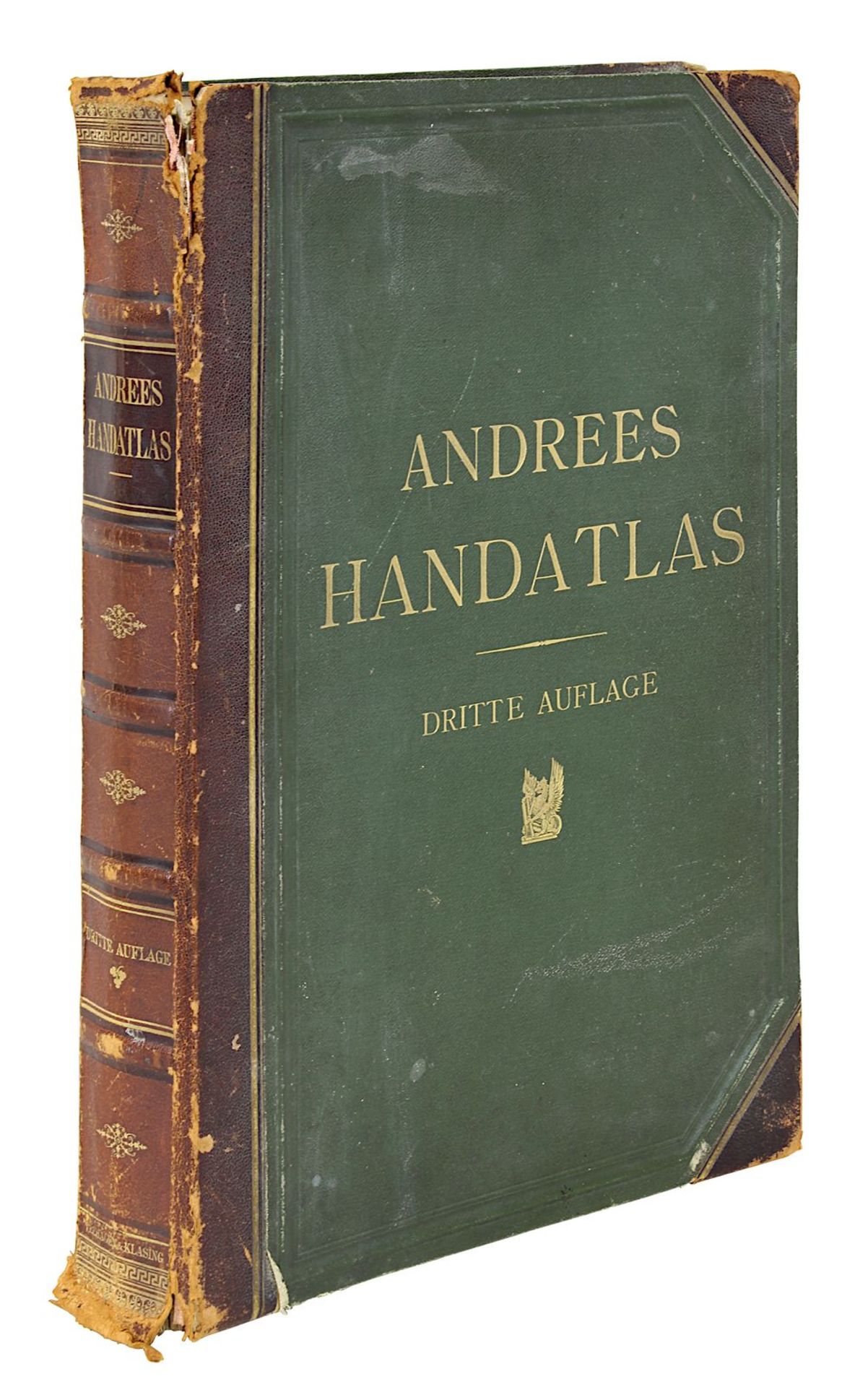 "Andrees Allgemeiner Handatlas in 91 Haupt- und 86 Nebenkarten", 3. Auflage, Bielefeld und