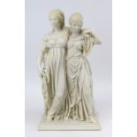 Museumsreplik "Luise und Friederike", n. Johann Gottfried Schadows Prinzessinengruppe, ars mundi