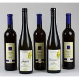 Fünf Flaschen Weißwein, Mosel u. Baden: eine Flasche 2004er Auxerrois, Rosemen, Grand Premier Cru,