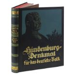 Paul Lindenberg "Hindenburg - Denkmal für das deutsche Volk", eine Ehrengabe zum 80. Geburtstag
