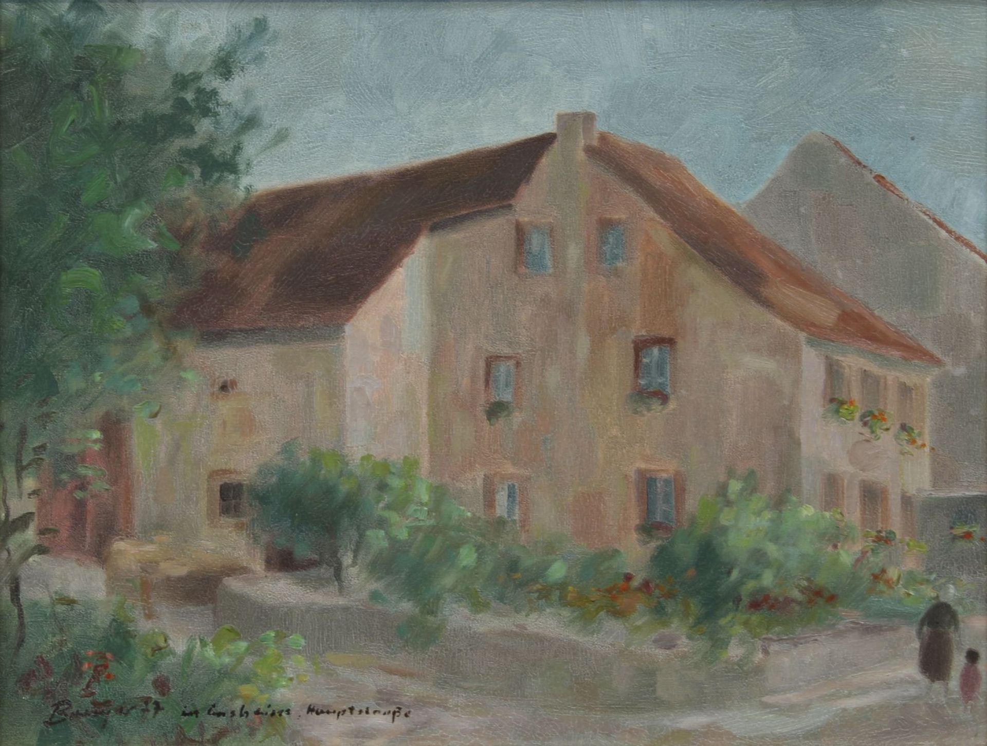 Breyer, Benno (Ommersheim 1939 - 2013 ebenda), "in Ensheim, Hauptstraße" - Image 2 of 3