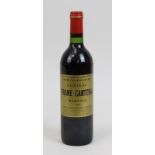 Eine Flasche 1982er Château Brane-Cantenac, Margaux, Grand Cru Classé en 1855, Gironde, Füllhöhe: