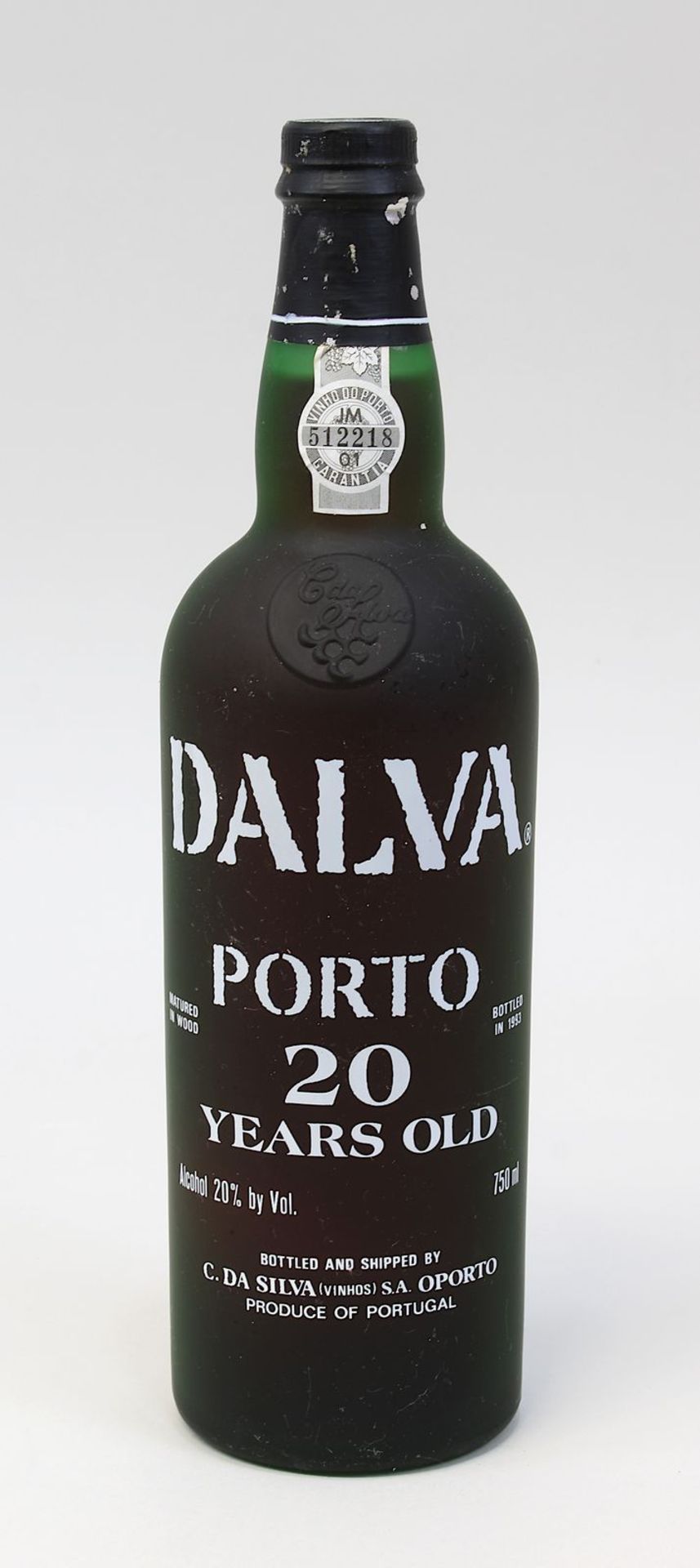 Eine Flasche 1993er Dalva Porto - 20 Years Old (Jahrgang 1973), C. Da Silva, Oporto, Portugal,