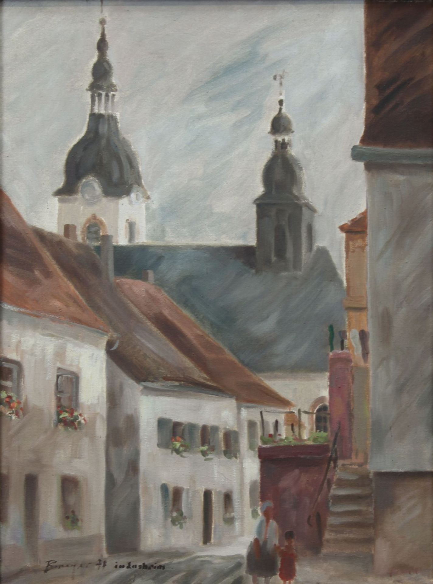 Breyer, Benno (Ommersheim 1939 - 2013 ebenda), (Pfarrei Hl. Veronika und St. Peter) "in Ensheim", - Image 2 of 3