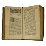 Jacob August Thuan "Historiarum sui temporis", o. A. 17. Jh., Bd. 8 Teil 3, Pergamenteinband, Alters