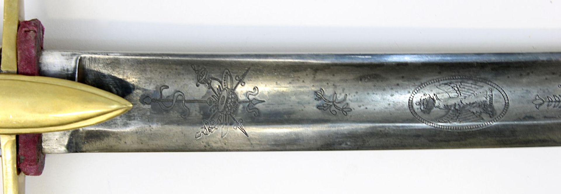 Französischer Artilleriesäbel, Replik eines org. aus der Zeit Napoleons I um 1800, beidseitig - Image 5 of 5
