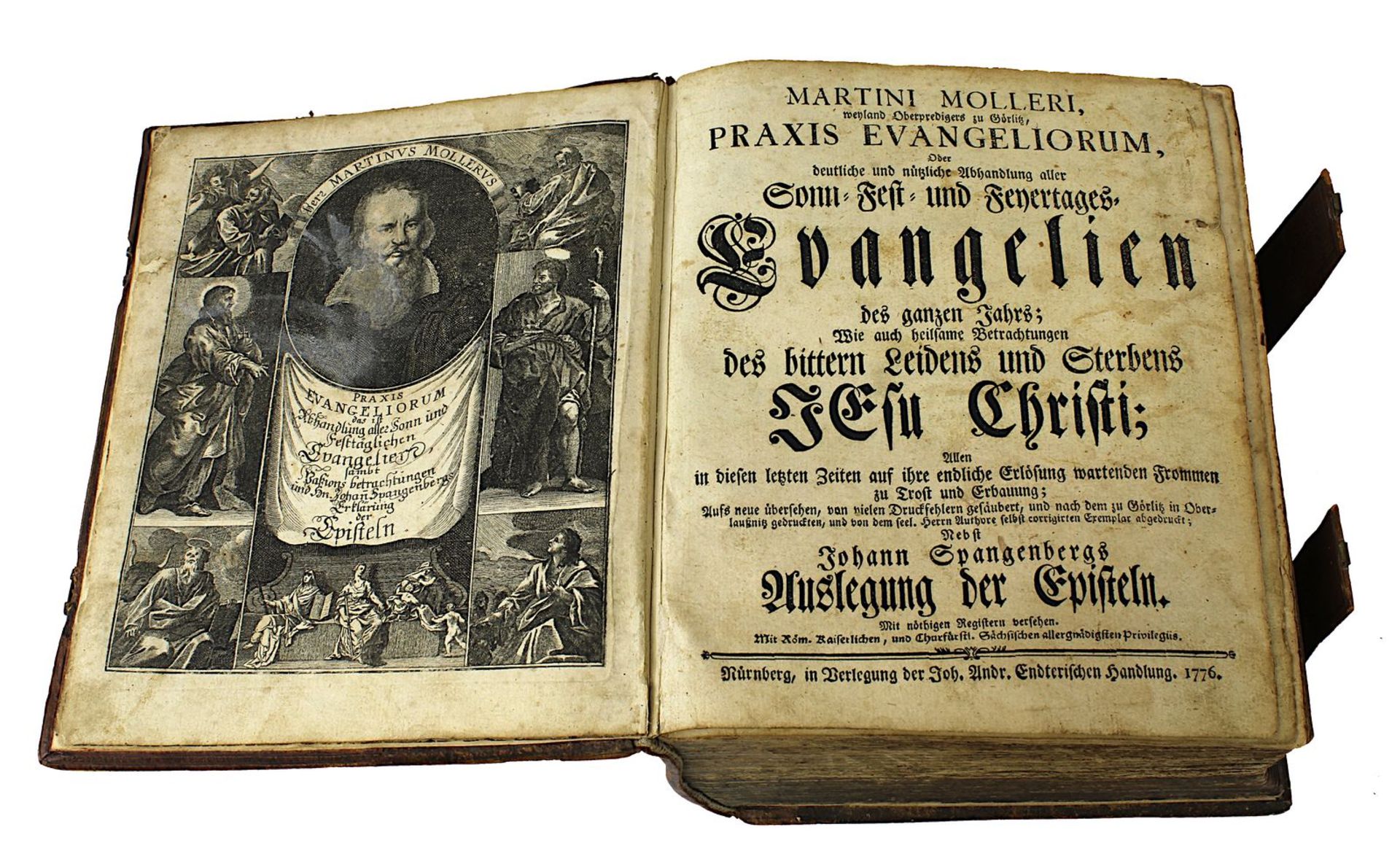 Martin Moller "Praxis Evangeliorum", "Oder deutliche und nützliche Abhandlung aller Sonn- Fest-