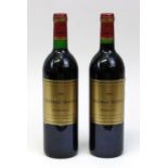 Zwei Flaschen 1989er Château Notton, Margaux, Gironde, jeweils gute Füllhöhe, 3925 - 0167
