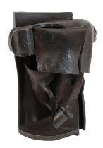 McCarthy, John (geb. Washington 1940), Abstrakte Skulptur mit Huf und Trichter, zusammengefügt aus
