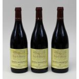 Drei Flaschen 1997er Crozes-Hermitage, Domaine les Sept Chemins, Gabriel Meffre, Gigondas, jeweils