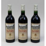 Drei Flaschen 2001er Bandol, La Cadiére de La Gadißerenne, jeweils gute Füllhöhe, 3925 - 0159