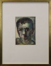 Zolnhofer, Fritz (Wolfstein 1896 - 1965 Saarbrücken), Porträt eines jungen Mannes, Aquarell, am unt.