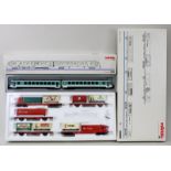 Märklin Dieseltriebzüge 3576 u. 34090, Spur H0, 5 - tlg. Dieseltriebzug Delta digital HO 34090 u.