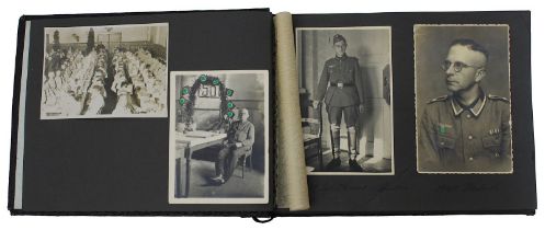 Photoalbum "Meine Dienstzeit", Deutsches Reich 1933 - 1945, mit ca. 140 Photos eines