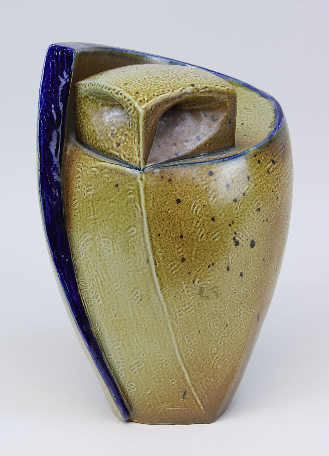 Overbeck, Rolf (Osnabrück 1933 - 1993 Osnabrück), Keramik-Eule, Entwurf 1984, ausgeformt