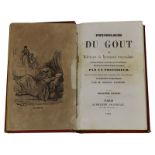 Brillat - Savarin "Physiologie du gout", Paris 1848, illustriert mit 16 Holzschnitten,