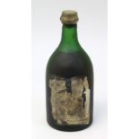 Eine Flasche Calvados Anée, wohl 1970er Jahre, Vimoutiers, Normandie, Etikett besch., Füllhöhe: