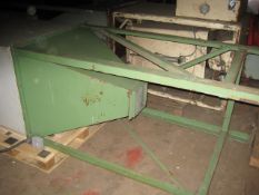 Bulk Weigher - Batch Weighing Hopper, in an enclosure with loadcells but no controls. It could be