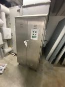 Hocker Stainless Steel Double Door Cabinet, with first aid contentsPlease read the following