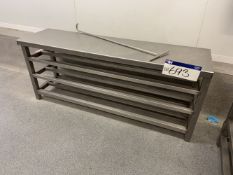 Stainless Steel Bench, approx. 1.5m x 400mmPlease read the following important notes:- ***Overseas