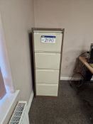 Bisley 4 Drawer Metal Filing Cabinet