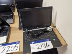 HP ProBook 450 G5 Core i5 8th Gen Laptop and Charger