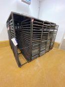 15 Stainless Steel Multi-Tier Mobile Tray Racks, each approx. 760mm x 530mm x 1780mm highPlease read