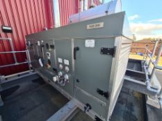 Sovereign AIR HANDLING UNIT, project no. S3790-01, with electric battery heater, 3m x 1.4m x 1.17m