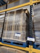 Flat Carboard Boxes, as set out on pallet, pallet quantity of 1200Please read the following