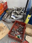 Assorted Stainless Steel Pumps, with pipe fittings, as set out on palletPlease read the following