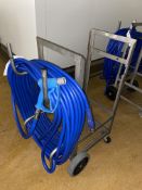 Stainless Steel Cleaning Trolley, with hosePlease read the following important notes:- ***Overseas