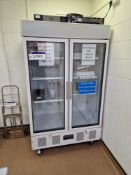 Polar Refrigeration CD984 Double Glass Door Refrigerator