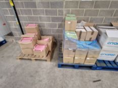 Quantity of Dispatch Sheets and Waste Returns Sheets, as set out on two pallet