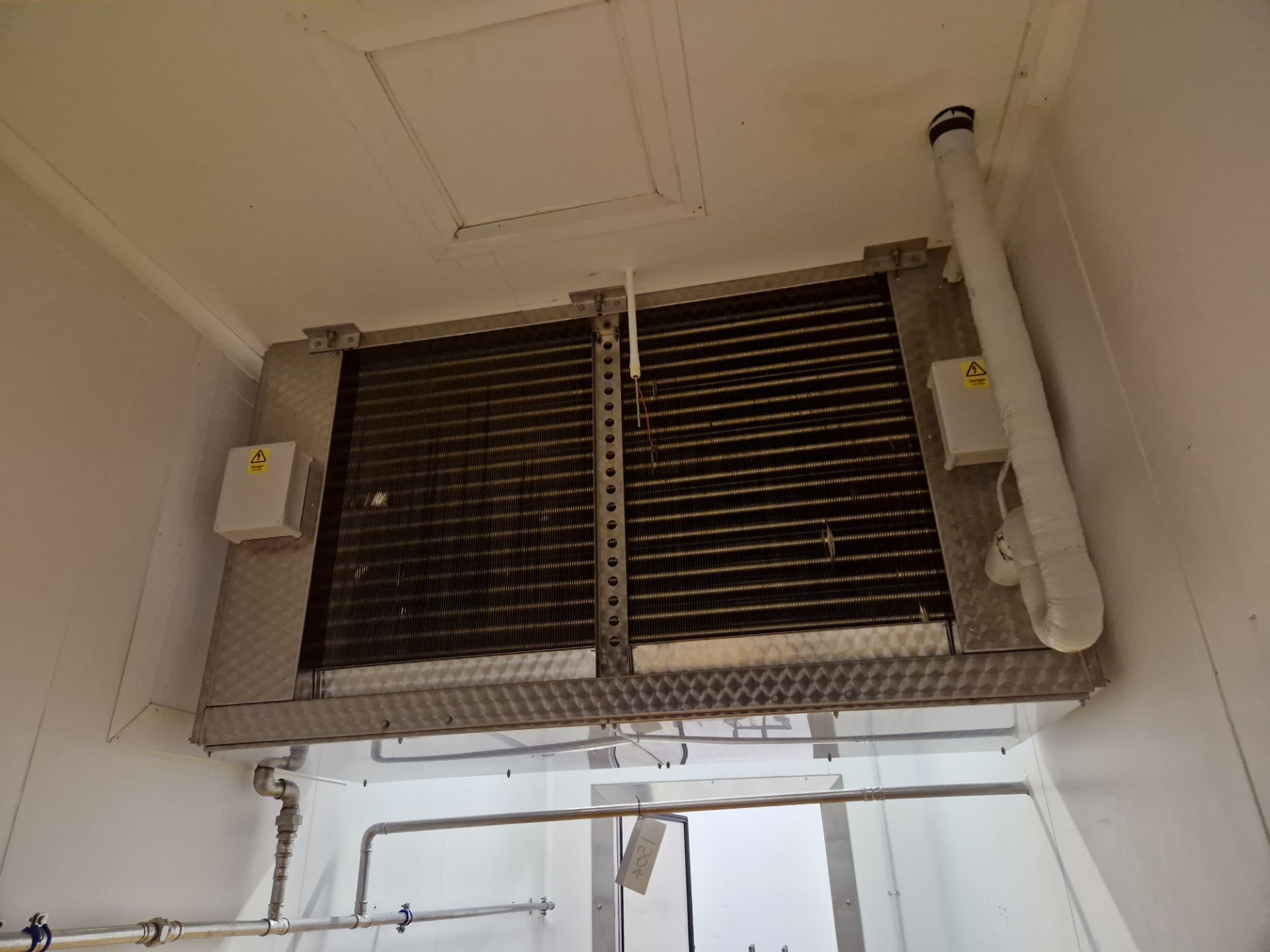 Coolers & Condensers Ltd CA 24-104 SP Twin Fan Blast Chiller Unit, S/N ...