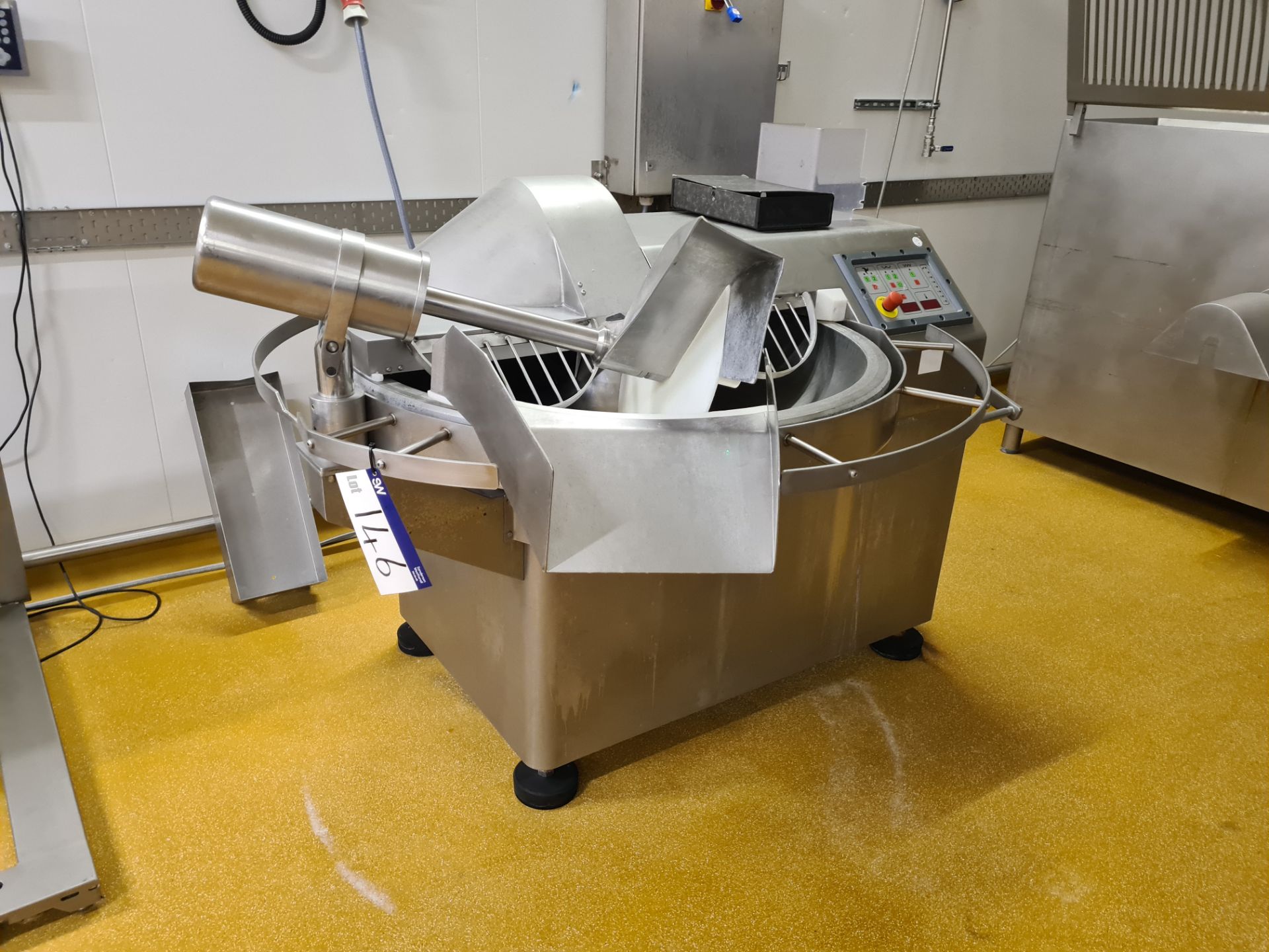 Stephamal C-125-2 STAINLESS STEEL CUTTER/ MIXER, serial no. 1057Please read the following