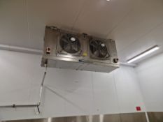 Coolers & Condensers Ltd Twin Fan Evaporator (Evaporator must be disconnected at closest