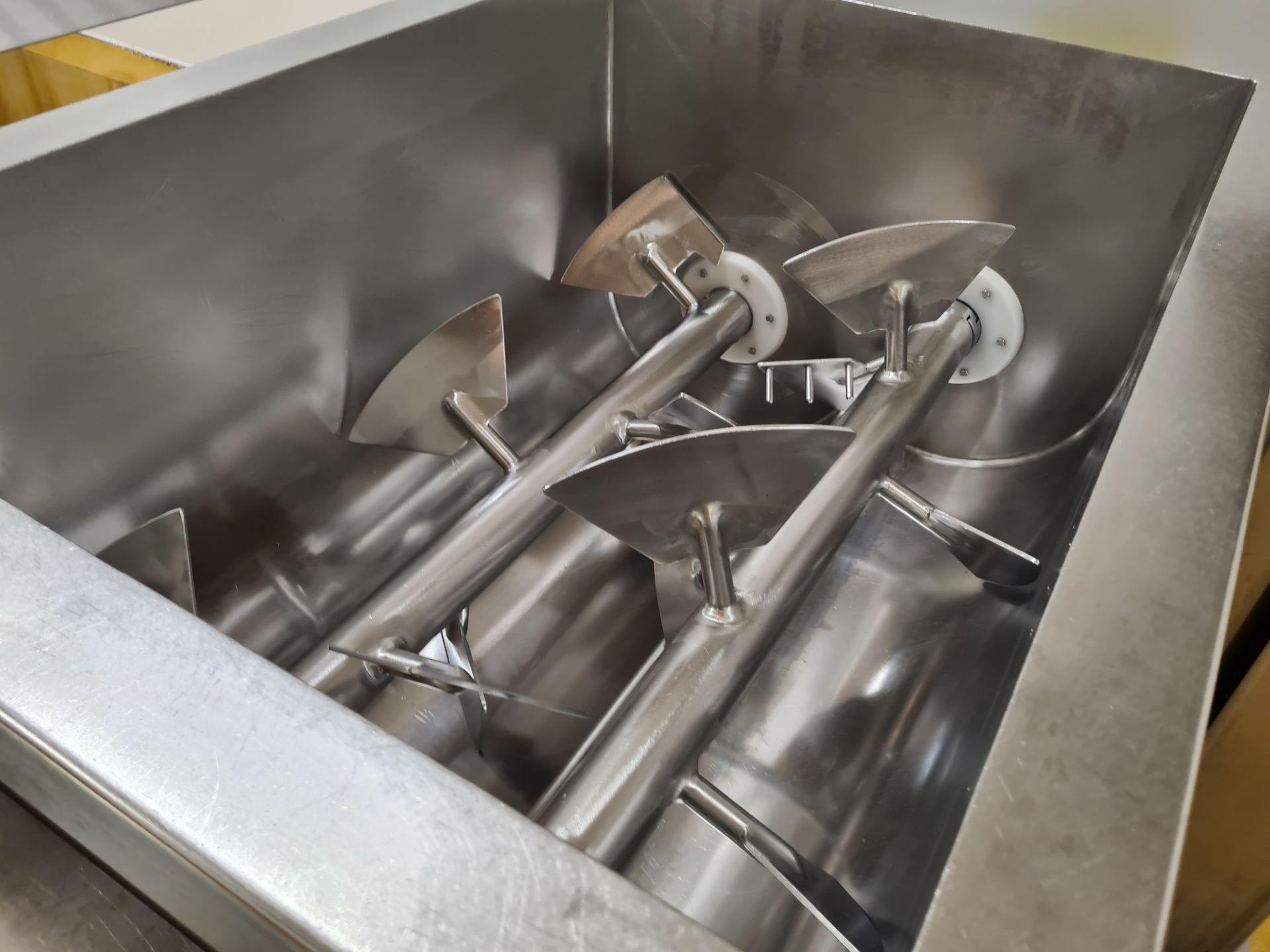 Risco RS450 STAINLESS STEEL MIXER, serial no. 1101010, year of manufacture 2002, weight 510kg, - Image 3 of 6