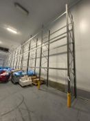 12 Bay Three Tier Boltless Steel Pallet Rack, each bay approx. 2.4m x 1.1m x 7m highPlease read