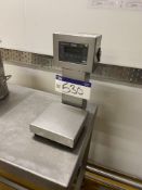 Weigh-tronix 3265 Stainless Streel Benchtop Weighing Platform, serial no. 013413Please read the