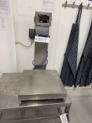 Avery Berkel HL265 Stainless Steel Benchtop Platform Weighing Scales, approx. 500mm x 500mm scale,