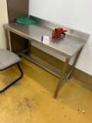 Stainless Steel Bench, approx. 1.18m x 600mmPlease read the following important notes:- ***